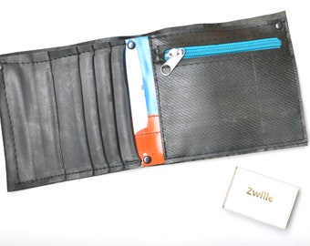 Purse/ wallet made of recycled tractor tube