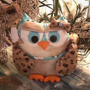 Owl pillow pattern utensil TV owl ebook - owl pillow pattern
