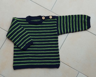 Sweater "Conny" with shoulder buttons