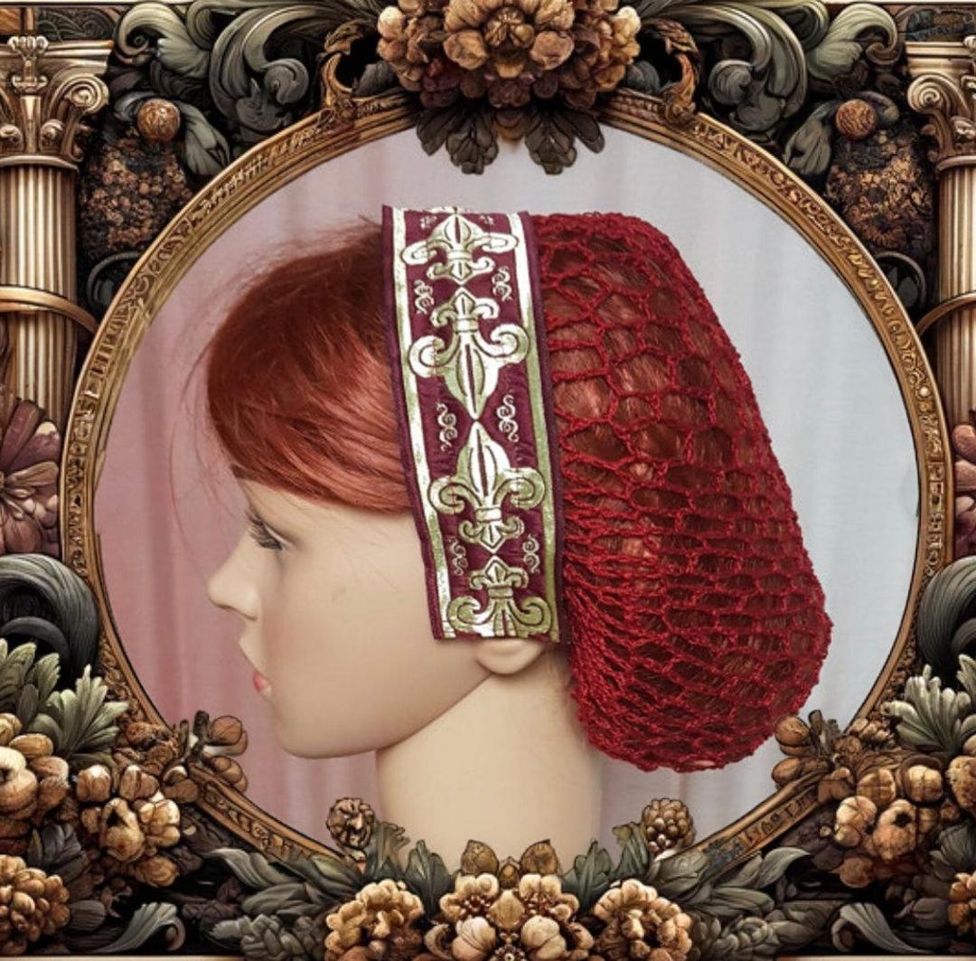 Agathe in red headband