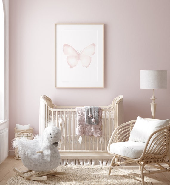 Rose gold hotsell baby nursery