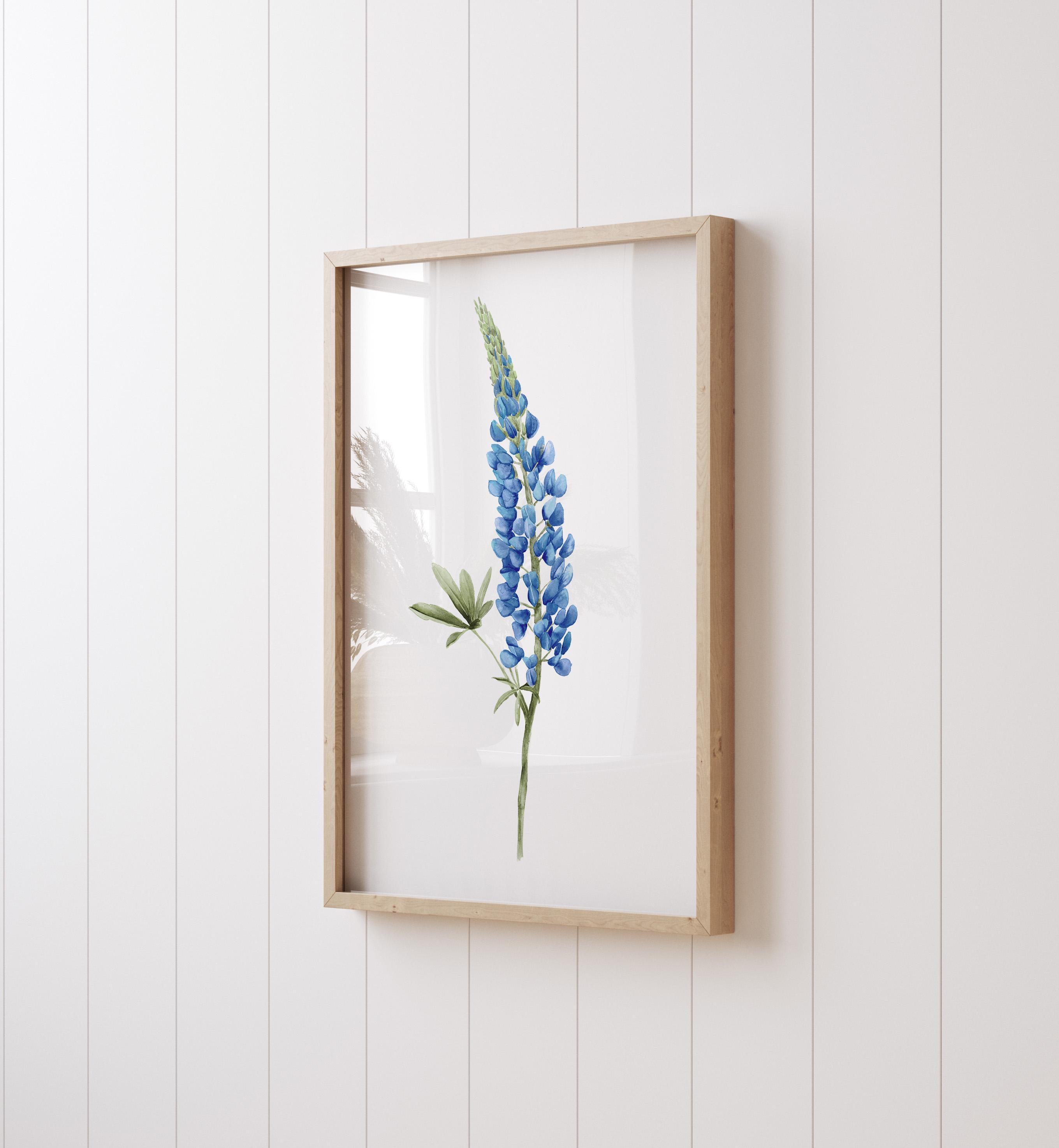 水彩画　ルピナス畑と青い海　値段は※900円です il_fullxfull.6485679374_f9jk.jpg
