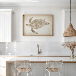 watercolor turtle print