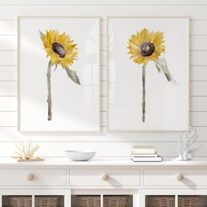 Pesci Astratti Turchesi – Set di 2 Stampe | Arte da Parete Costiera Minimalista | Poster Moderni | Estiva Oceano per Casa & Casa al Mare