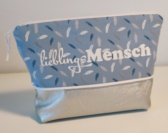 Kosmetiktasche Lieblingsmensch Lieblingsmama Beste Freundin personalisiert