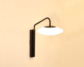 Pendent Wall Lighting - Brass Black Wall Lamp Vanity Light Fixture, Wall Sconce