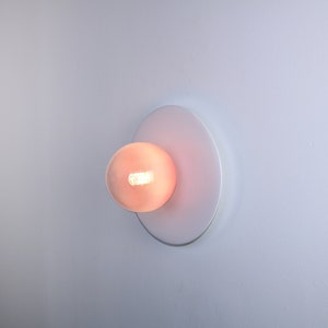Vit skiva väggbelysning - Sconce Glob vägglampa Kommodlampa, Vägglampa, Vägglampa, Vägglampa, Liten väggbelysning