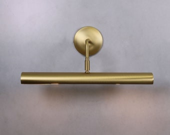 Bathroom Brass Wall Sconce, Bathroom Light, Mid Century Modern, Brass Wall Light, Bathroom Wall Light, Vanity Fixture, Modern Mirror Light