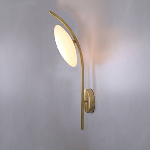 Wall Lighting - Brass Gold Wall Lamp Vanity Light Fixture, Wall Light Sconce , Bedroom sconce- Million Model Ranor Lighting Design