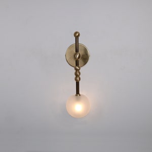 Modern gold Wall sconce , Wall Lighting - Blackened Brass Wall Lamp Vanity Light Fixture, Wall Sconce, Wall lamp, Wall Light