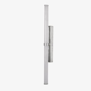 Modern Bathroom Vanity Light, LED Wall Sconce, LED Mirror Light for Powder Room, Brushed Aluminum Fixture