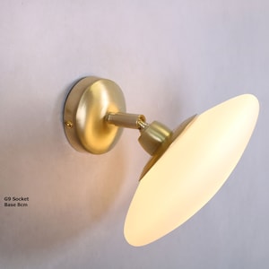 Wall Lighting - Brass Black Wall Lamp Vanity Light Fixture, Wall Sconce - Shay Model