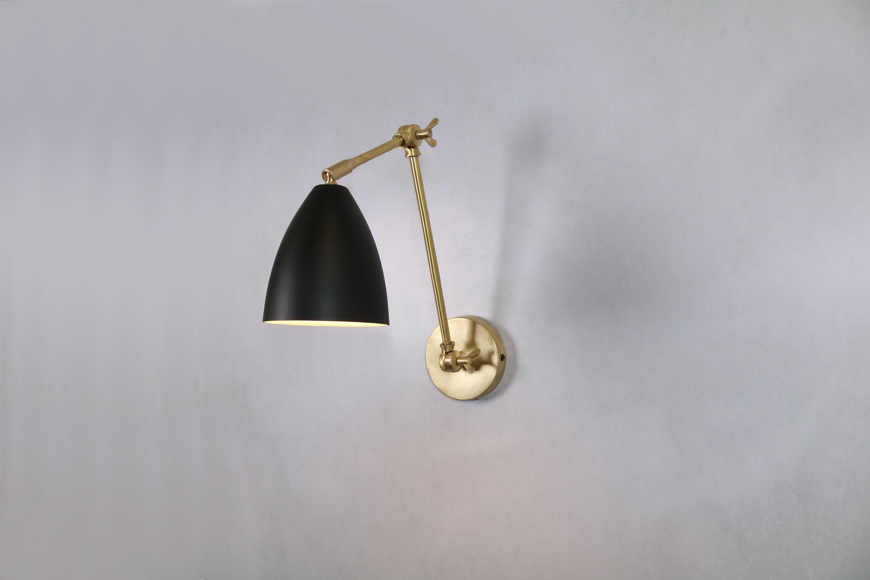 Voorzien Gevangene geboorte Lange wandlamp zwarte bedlamp lange arm wandlamp schans - Etsy Nederland