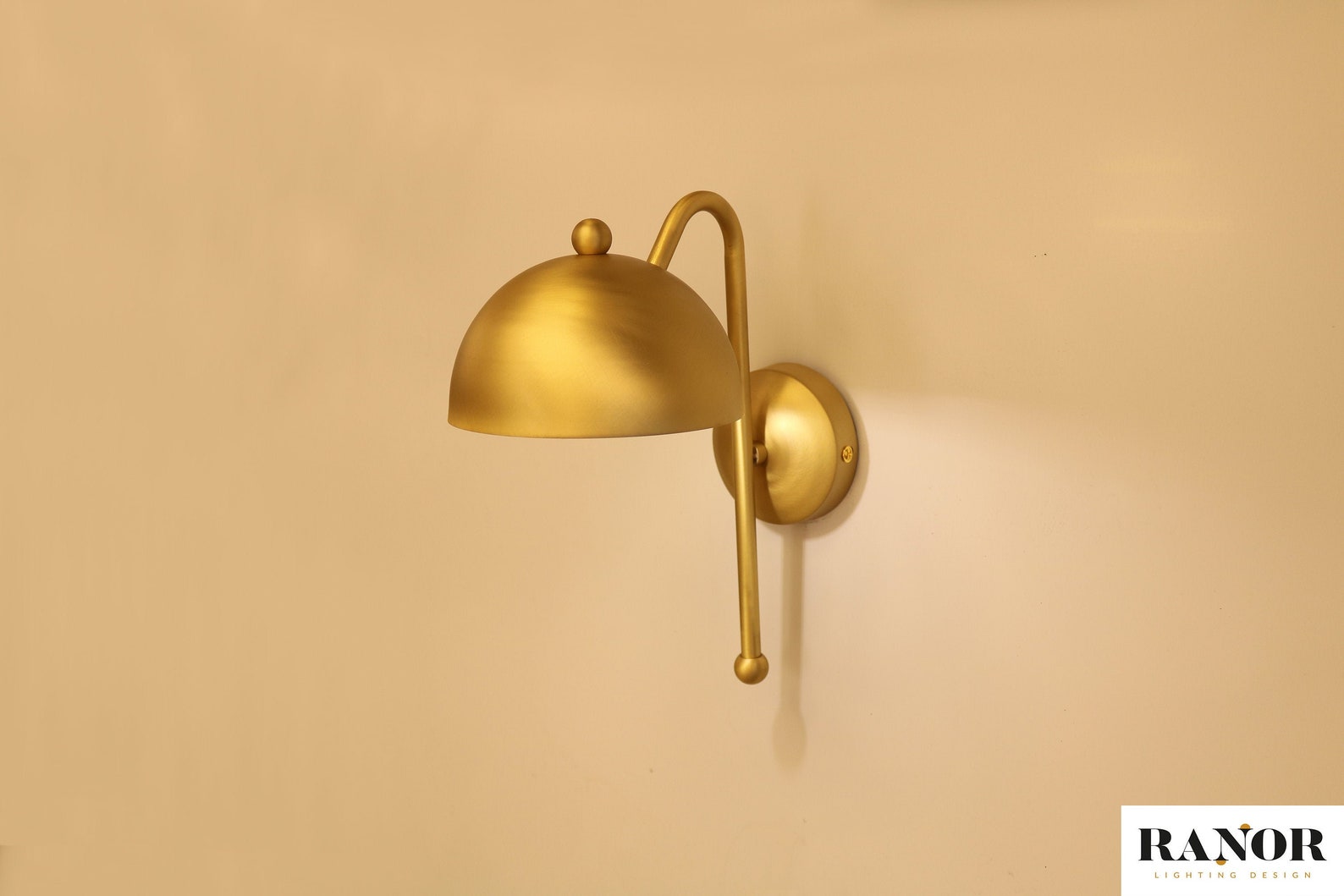 Modern Brass Gold Vanity Wall Sconce Bathroom Bedroom Living Etsy