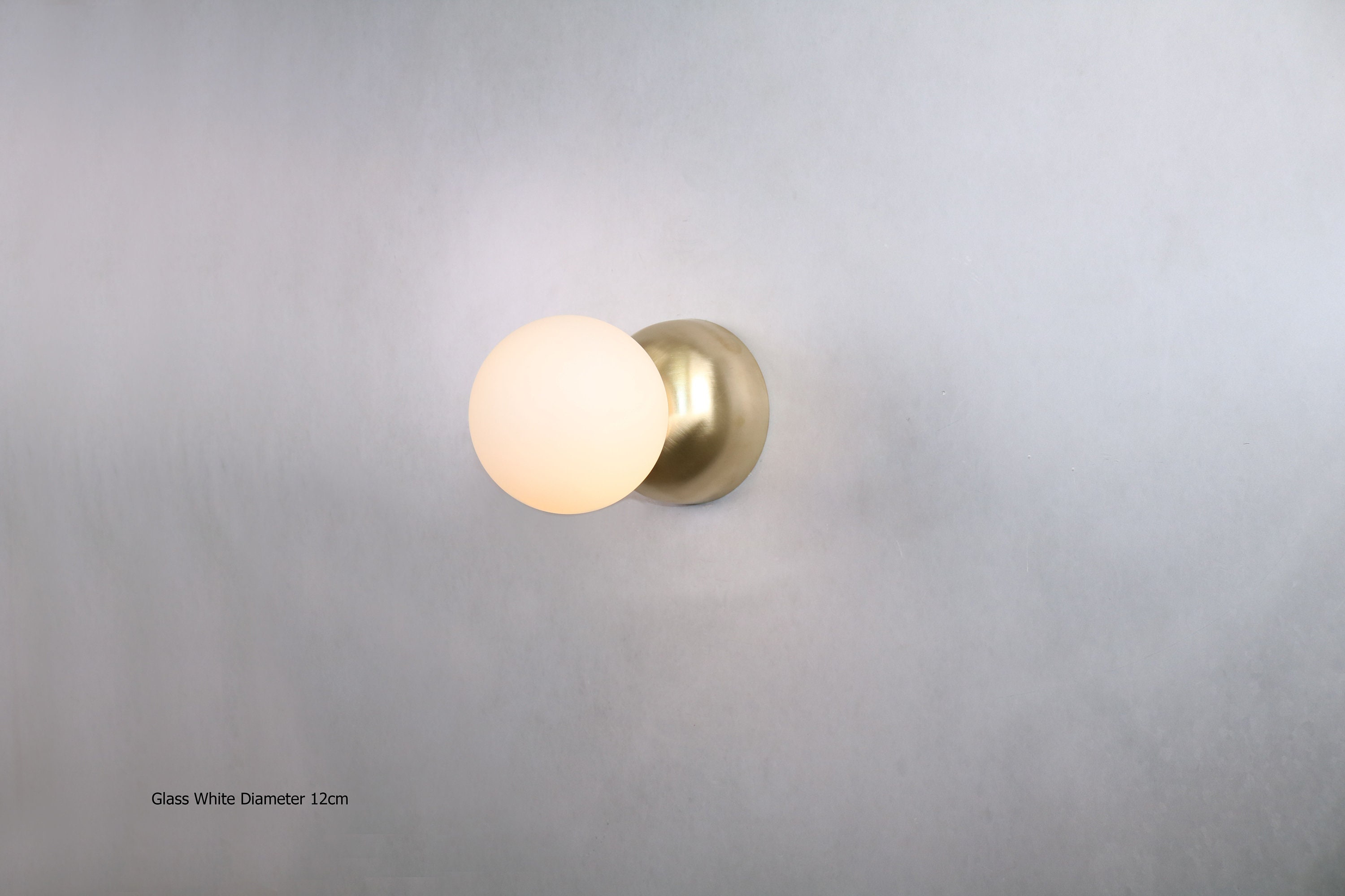 Kleines Licht Badezimmer Licht Glas Wandbeleuchtung Globe | Etsy