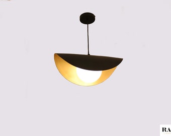 Chandelier Lighting , Hanging lamp , Ceiling lamp , Conch hanging lamp, Ceiling Lamp with Glass Model Ranor Lighting