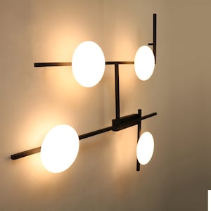 Black Wall Lighting -  Harmony Model 2 - Ranor Lighting Design