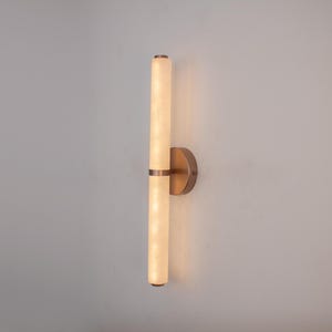 Spanish Stone Wall Sconce Light , Marble Cylinder , Wall Lamp Vanity Light Fixture, Wall Sconce, Wall lamp, Small Wall Lighting, Wall lamp