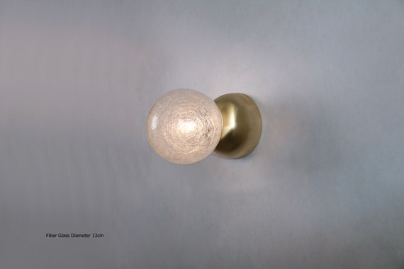 Tram Blaze Salie Klein licht halfrond licht wandverlichting globe wandlamp - Etsy België