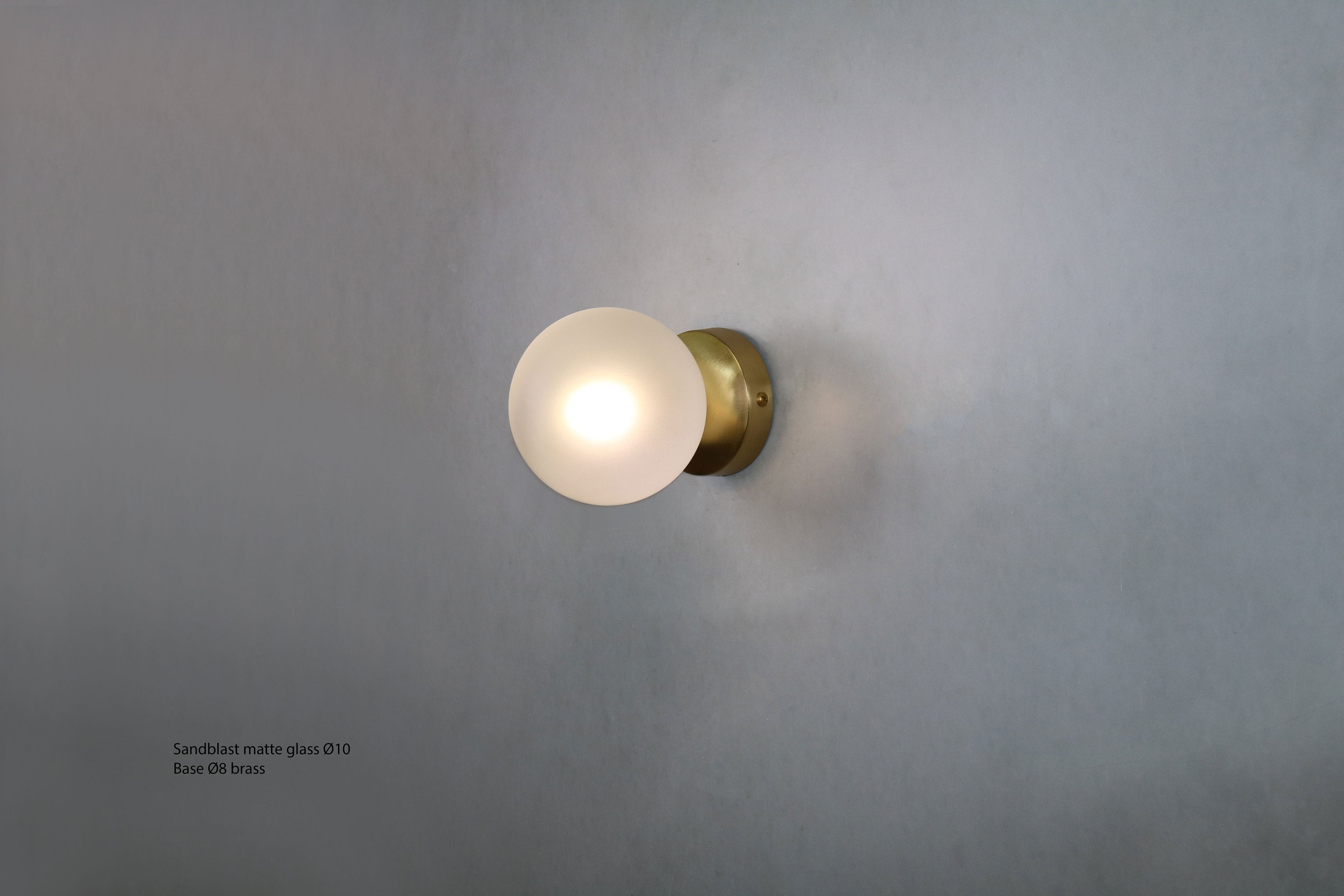 Small globe sconce deals