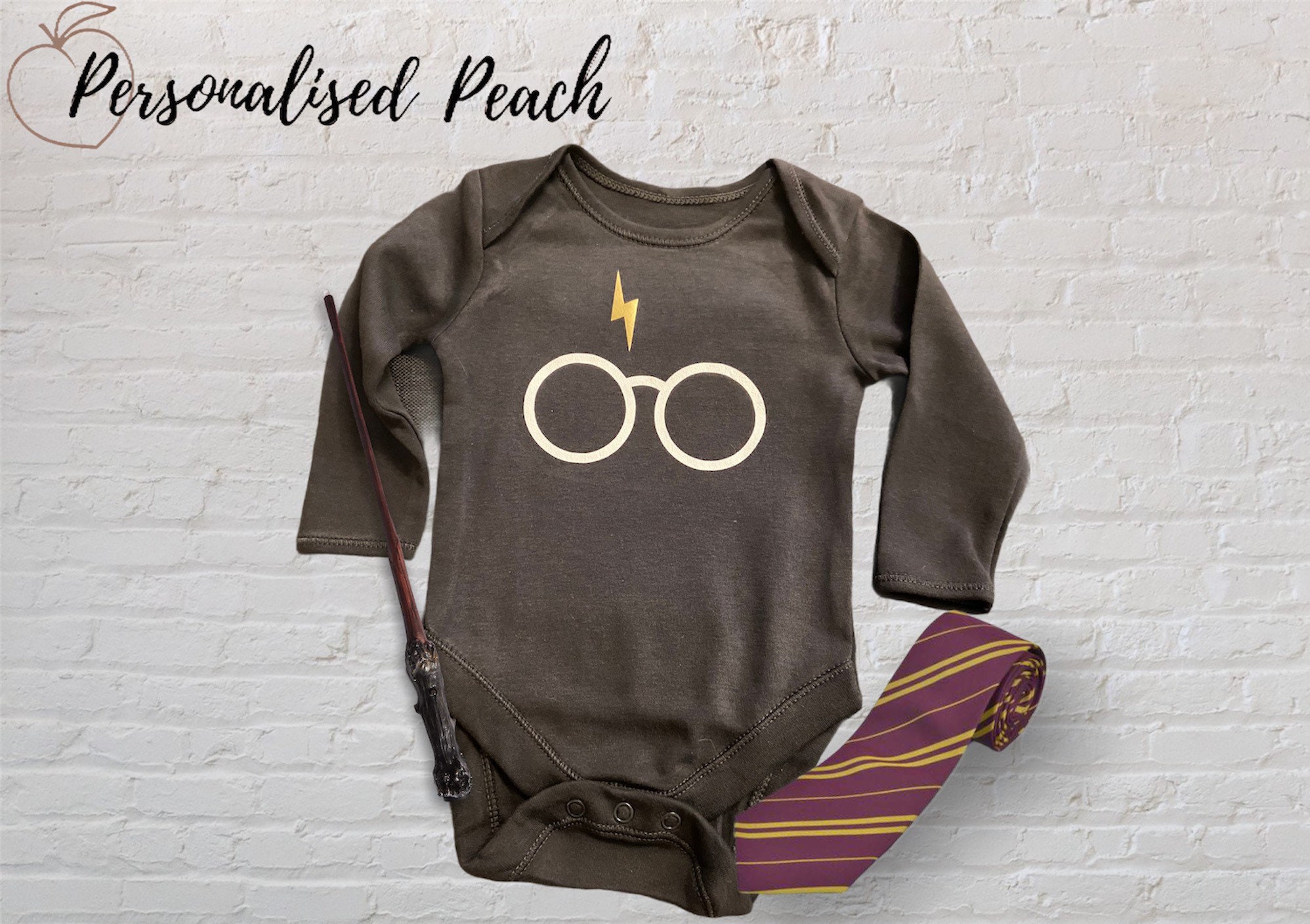Harry Potter Inspired Baby Grow Body Bodysuit Baby Girl Boy Etsy UK