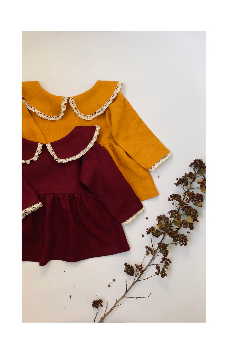 Green Linen Linen Clothing Girls Mustard Bloomers Organic Bloomers Linen Bloomers