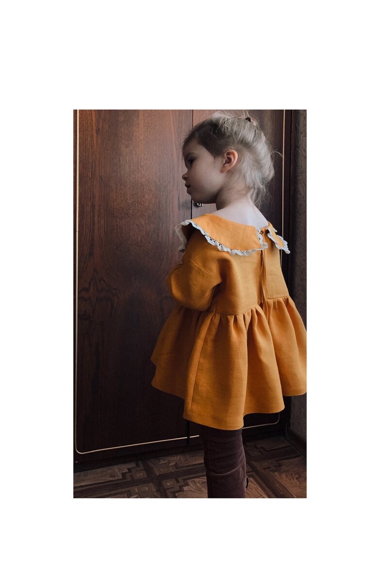 Green Linen Linen Clothing Girls Mustard Bloomers Organic Bloomers Linen Bloomers