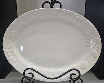 Bandeja ovalada para servir fruta de Gibson Designs de 33 cm (13 pulgadas)