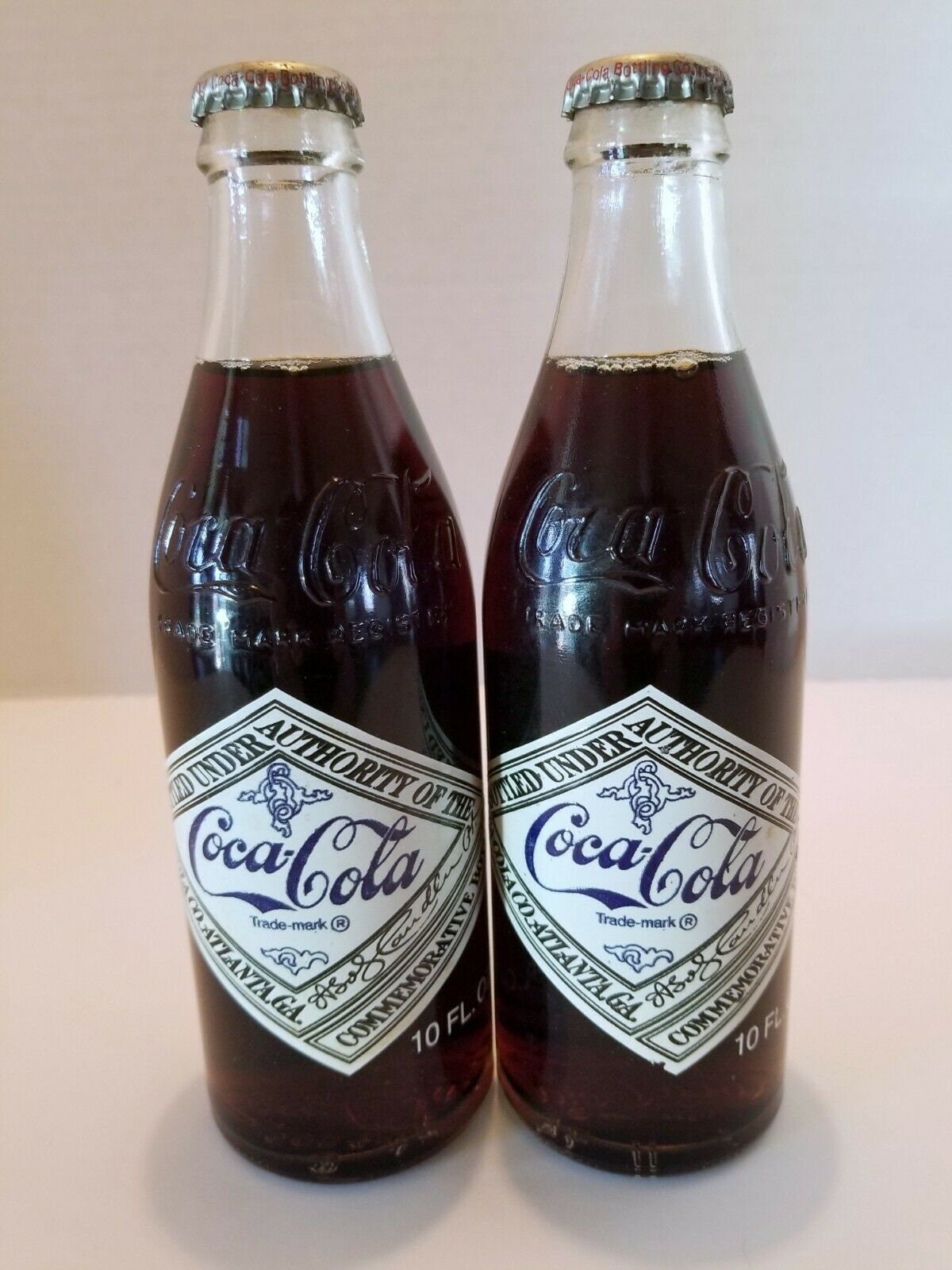 New (2) Vtg. 1899-1974 Unopened Coca-cola 75th Anniversary 