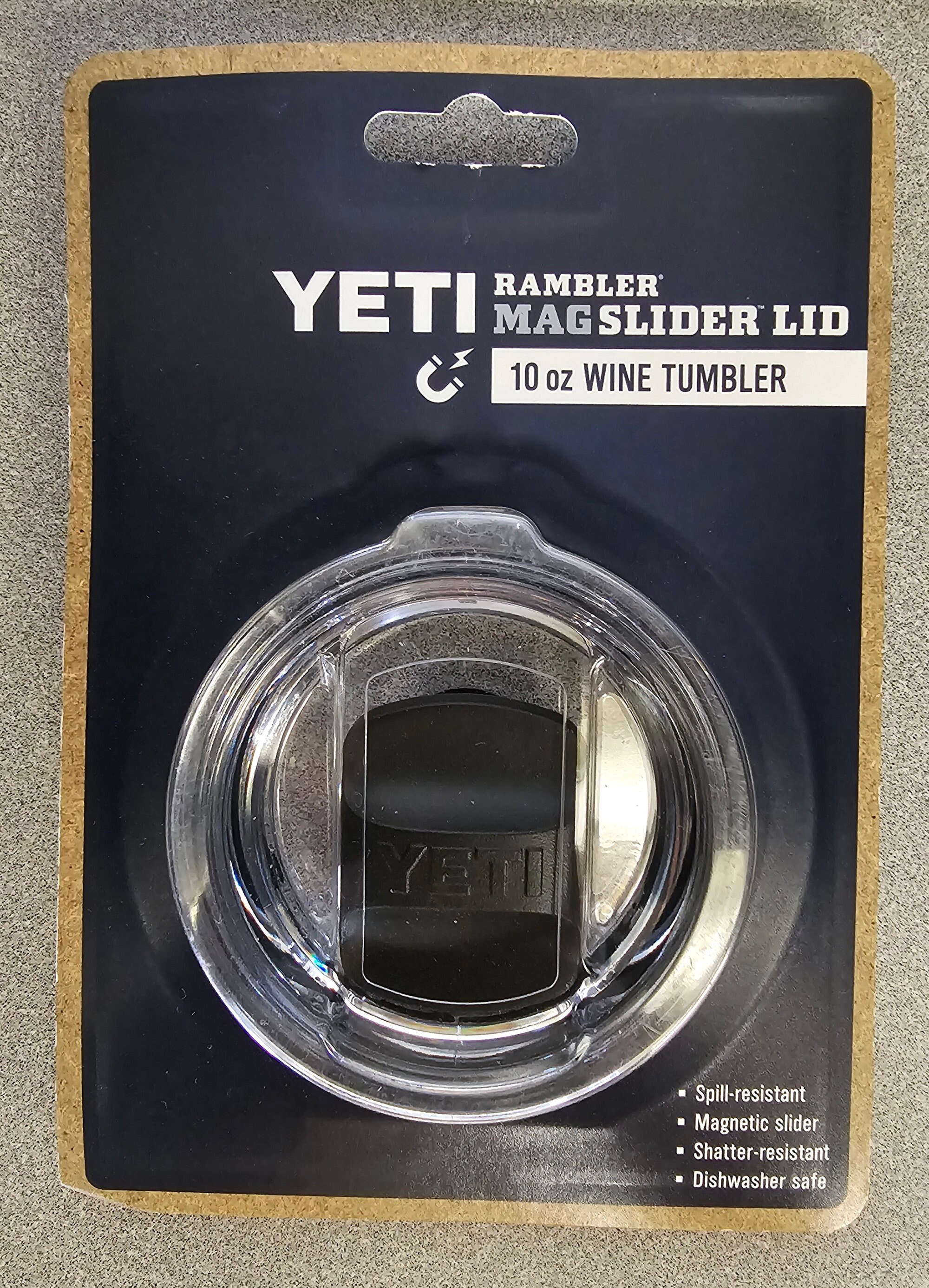 YETI replacement RAMBLER BLACK MAGSLIDER Magnet ONLY GENUINE SMOOTH BOTTOM  888830014554