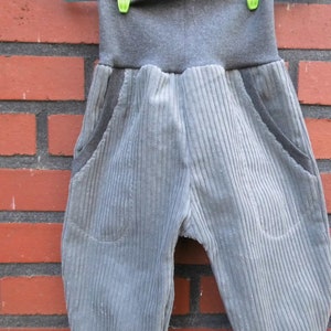 cordhose, treasure hunter, broad cord, grey,pump trousers,gift, image 1