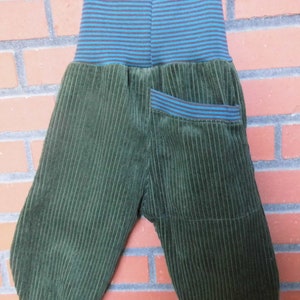 CORDHOSE Pumphose-Mitwachshose ,cord,Gr. 56-128, Knickerbocker, Kaki Bild 4