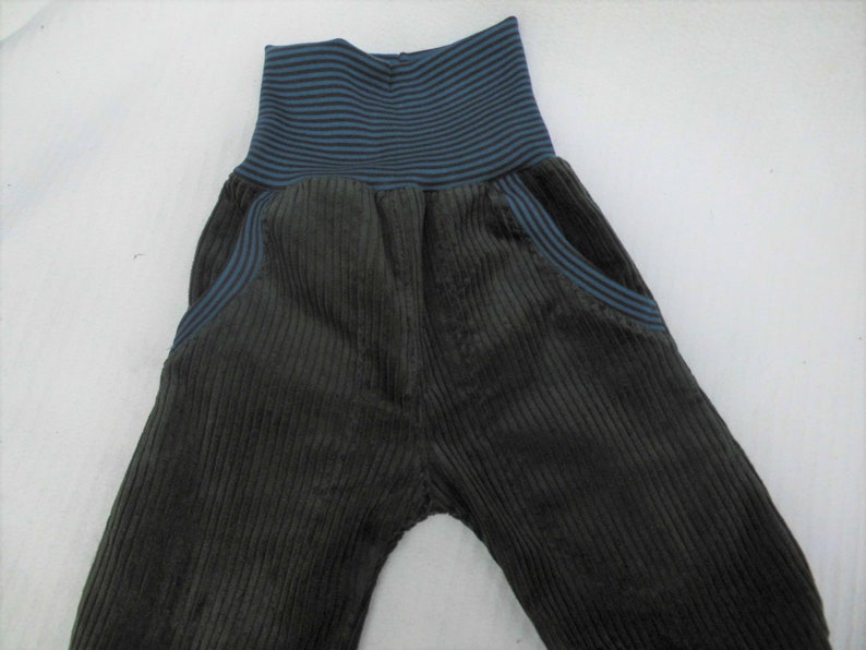 CORDHOSE Pumphose-Mitwachshose ,cord,Gr. 56-128, Knickerbocker, Kaki Bild 8