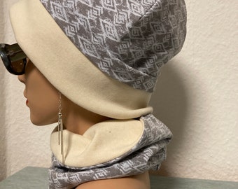 Gorro Hipster, Gorro Slouchy, Sombrero, Lazo, Conjunto, Regalo,