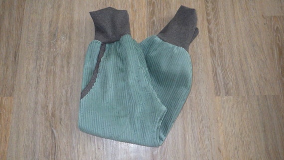 CORDHOSE Pumphose-Mitwachshose ,cord,Gr. 56-128, petrol