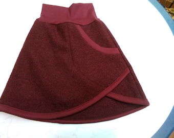 Walkloden, woolly skirt, winter skirt