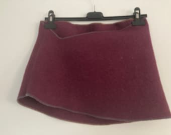 cacheur, favorecedor de caderas, falda de lana, calentador de caderas, lana hervida