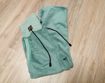 CORDHOSE schmale Cordhose ,petrol