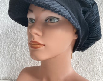 Gorro de pana, gorra, gorro, gorra de vendedor de periódicos, gorro Michel