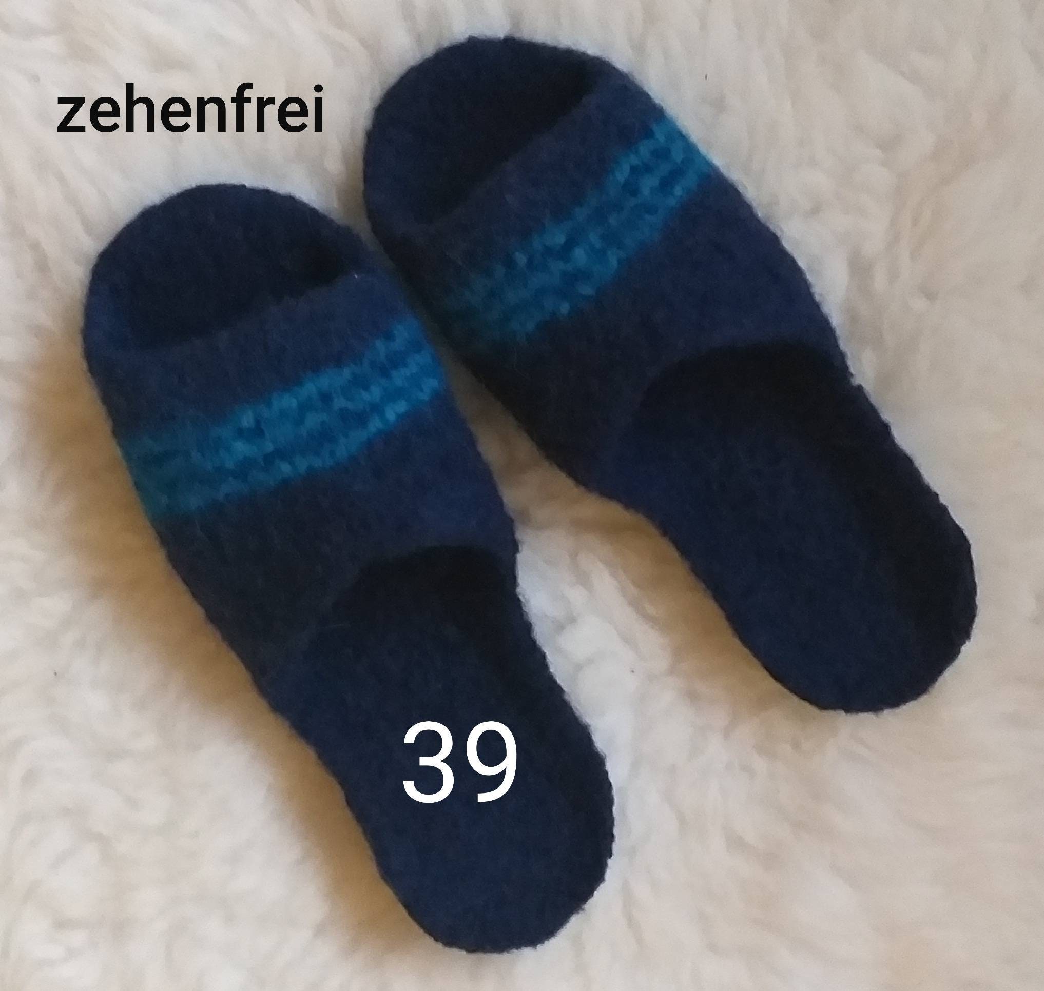 Filzpantoffeln Hausschuhe Puschen, Unisex