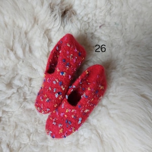 Size 26-28 》Children&#39;s felt slippers, slippers, felt shoes, felt slippers, slippers, unisex