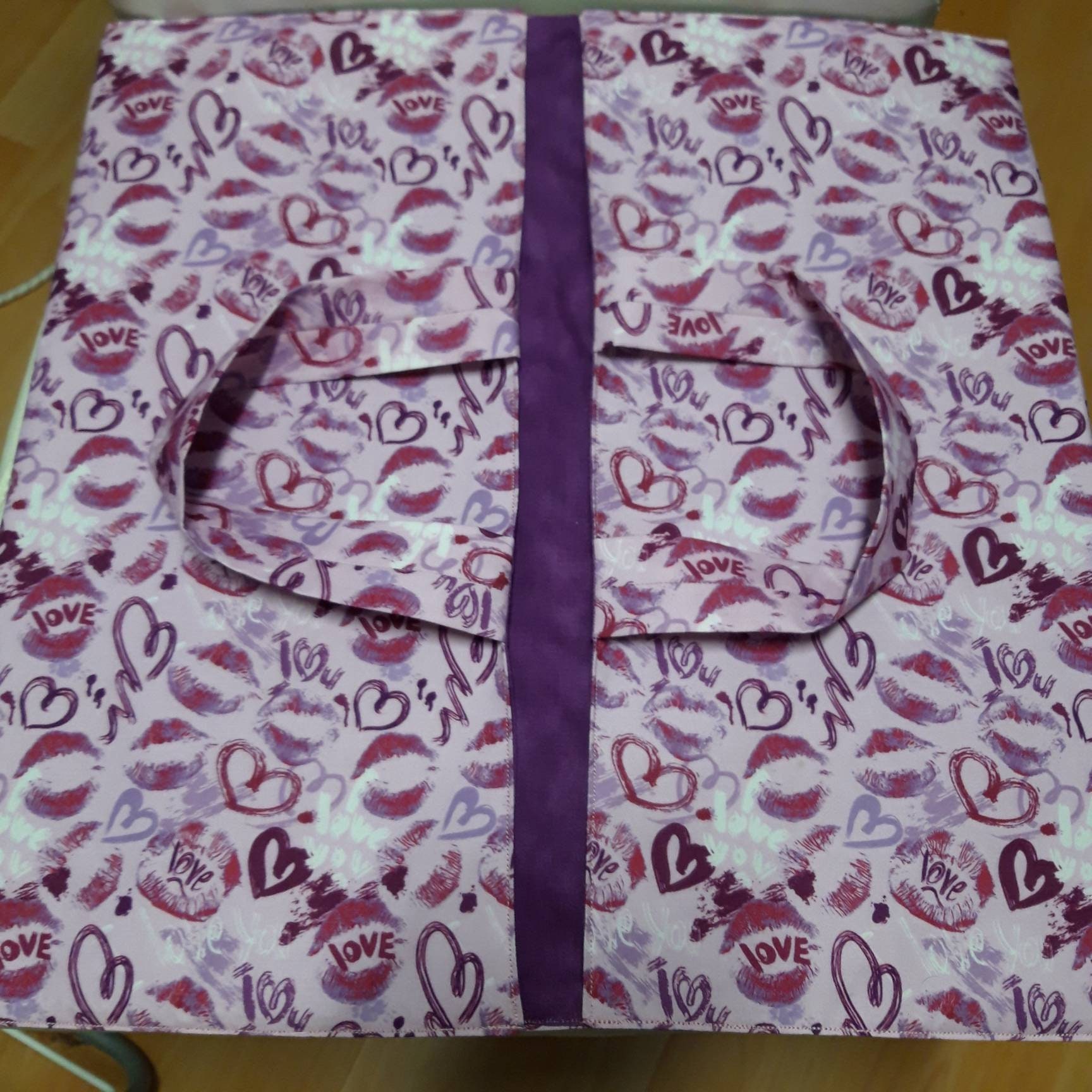 Sac à Tarte Quiche Pizza, Porte-Tarte Imprimé Fraises - Cadeau Anniversaire