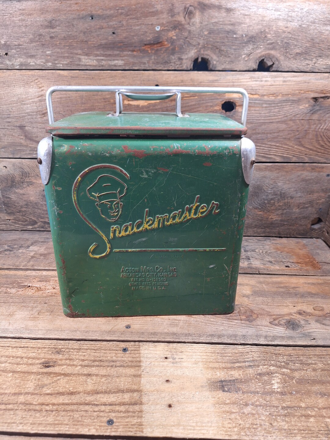Free Shipping Vintage Snackmaster Cooler Soda Cooler Beer Etsy