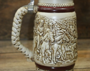 Vintage Stein Handcrafted in Brazil Exclusively for Avon 1980
