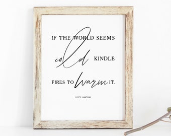 Fire quote | Etsy