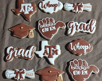 A&M Grad Cookies