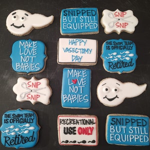 Vasectomy Cookies
