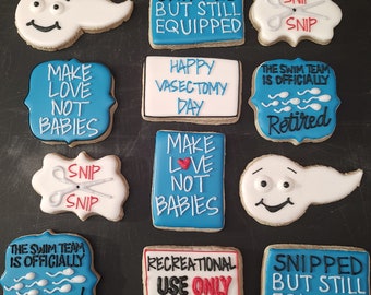 Vasectomy Cookies