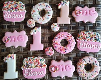 Donut Birthday Cookies