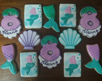 Mermaid Cookies